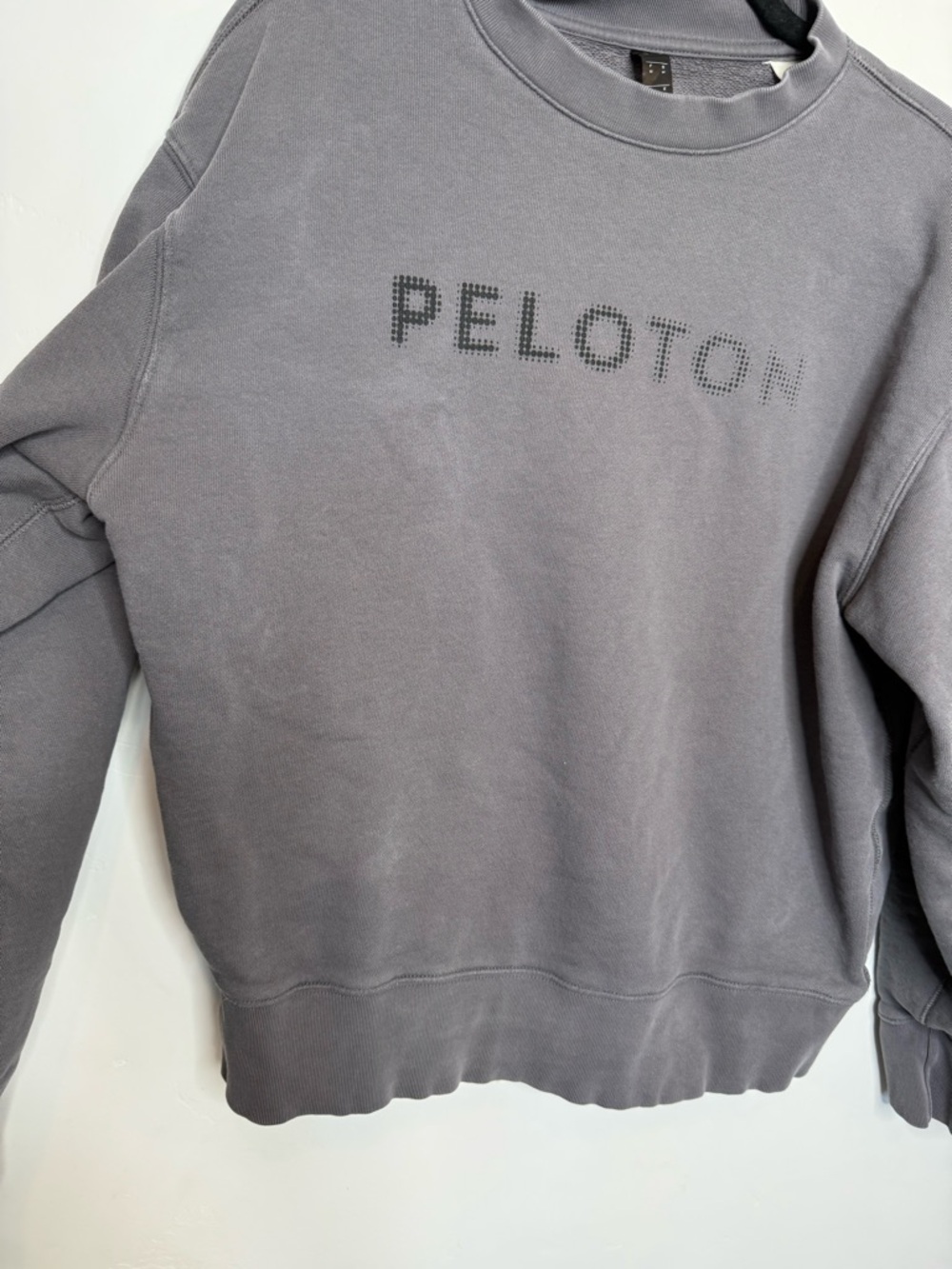 Adidas Peloton Sweatshirt Gray Size Medium